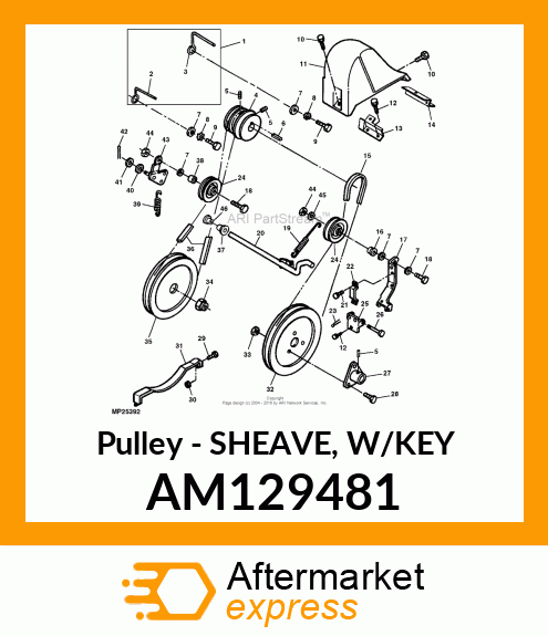 Pulley AM129481