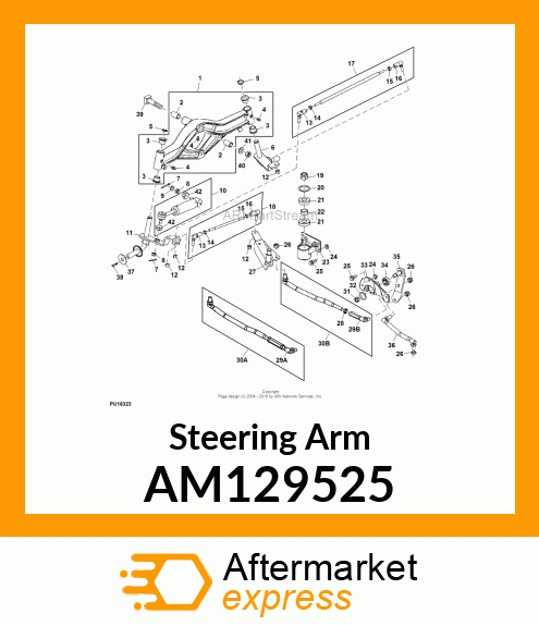 Steering Arm AM129525
