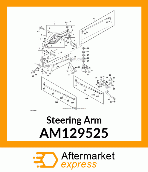 Steering Arm AM129525