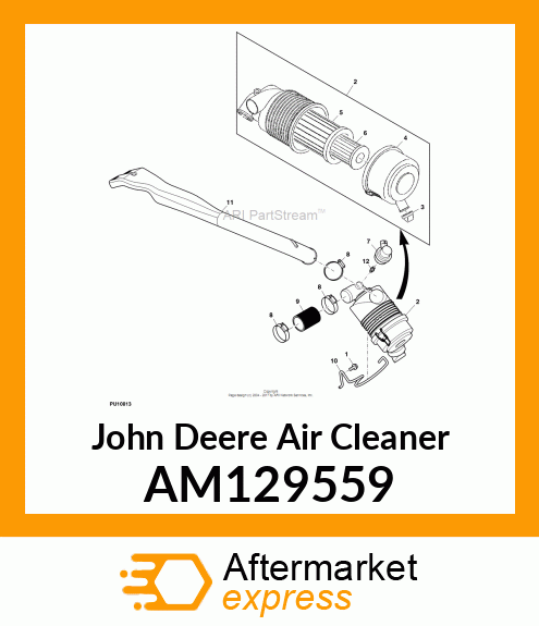 CLEANER ASSEMBLY, AIR AM129559