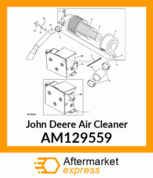 CLEANER ASSEMBLY, AIR AM129559