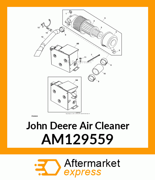 CLEANER ASSEMBLY, AIR AM129559