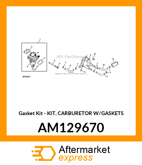 Gasket Kit AM129670