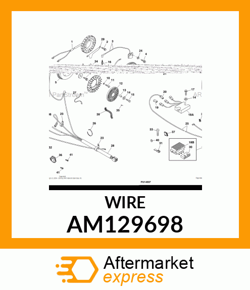 JUMPER, JUMPER, REGULATOR GROUND AM129698