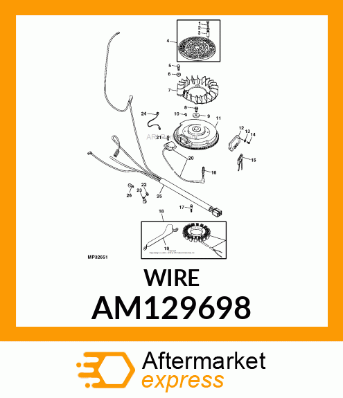 JUMPER, JUMPER, REGULATOR GROUND AM129698