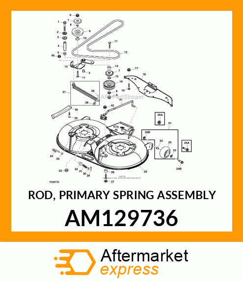 ROD, PRIMARY SPRING ASSEMBLY AM129736