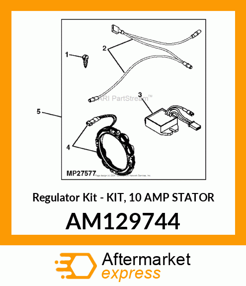 Regulator Kit - KIT, 10 AMP STATOR AM129744