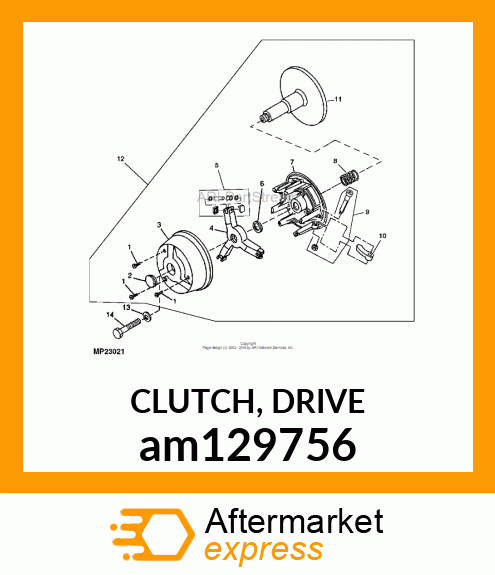 CLUTCH, DRIVE am129756