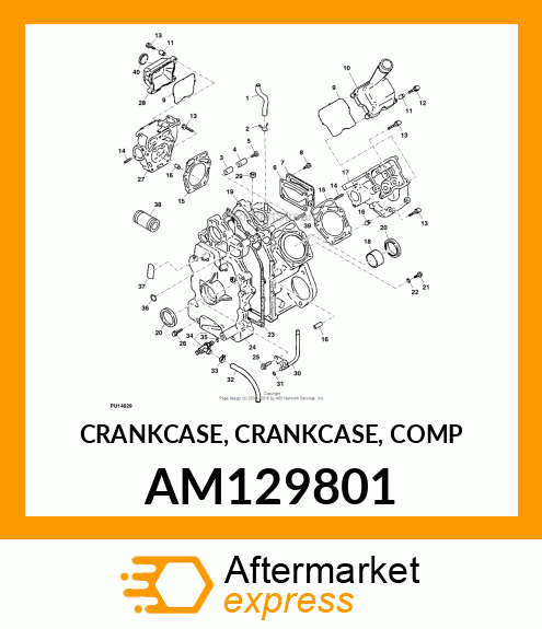 CRANKCASE AM129801