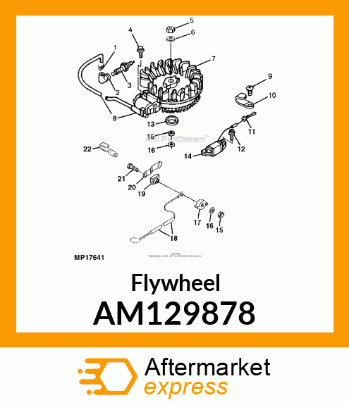 Flywheel AM129878