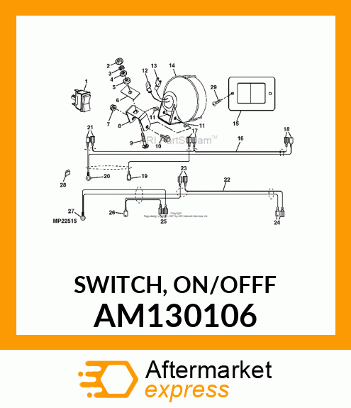 SWITCH, ON/OFFF AM130106