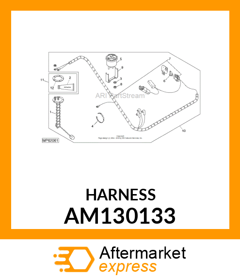 HARNESS, FUEL GAUGE AM130133