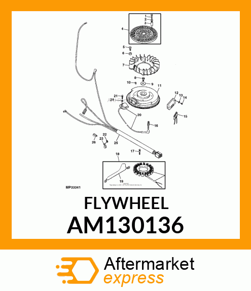 FLYWHEEL AM130136