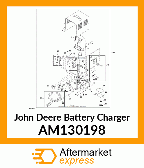 CABLE, W/CHARGE PLUG DC (230V) AM130198