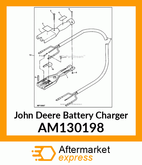 CABLE, W/CHARGE PLUG DC (230V) AM130198