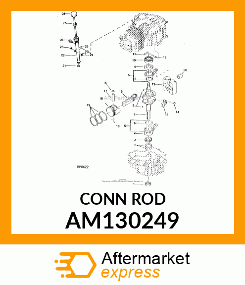 Connecting Rod Asm .50Mm U AM130249