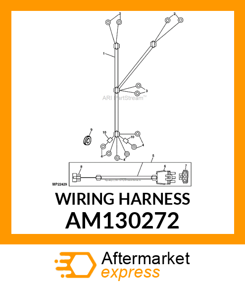 HARNESS, POWER WIRING (EXPORT) AM130272