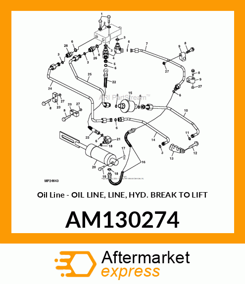 Oil Line AM130274