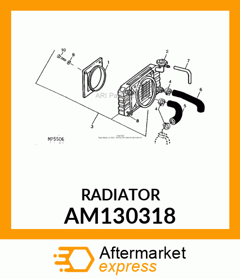Radiator AM130318
