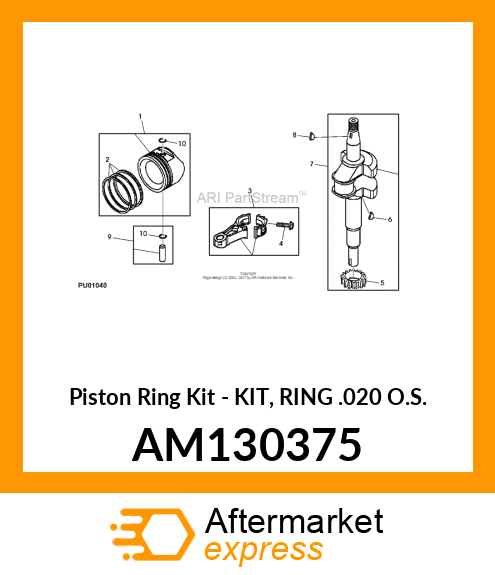 Piston Ring Kit AM130375