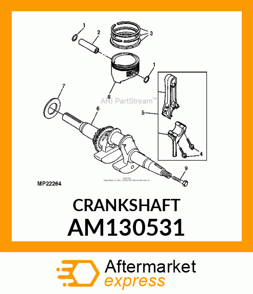 Crankshaft AM130531