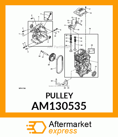 Pulley AM130535