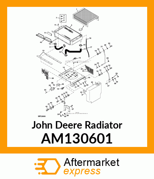Radiator AM130601