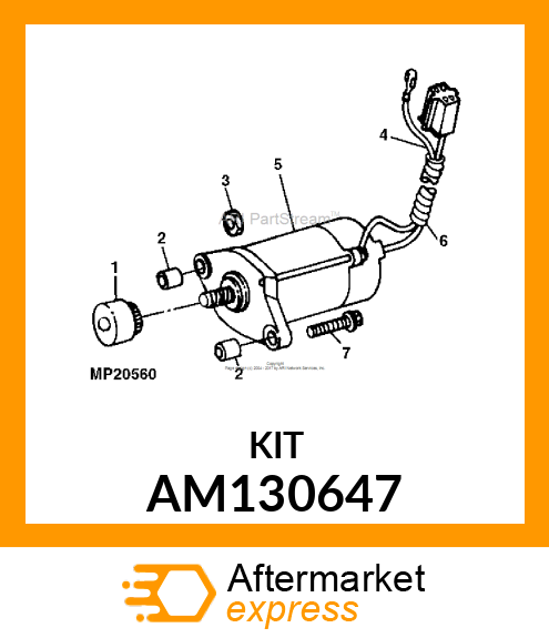 Drive Kit - KIT, DRIVE GEAR AM130647