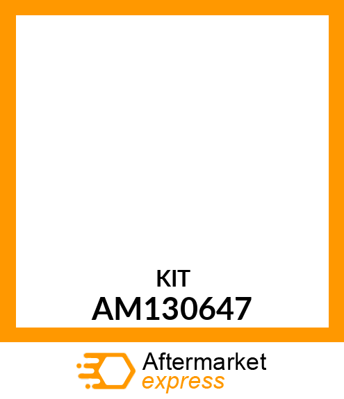 Drive Kit - KIT, DRIVE GEAR AM130647