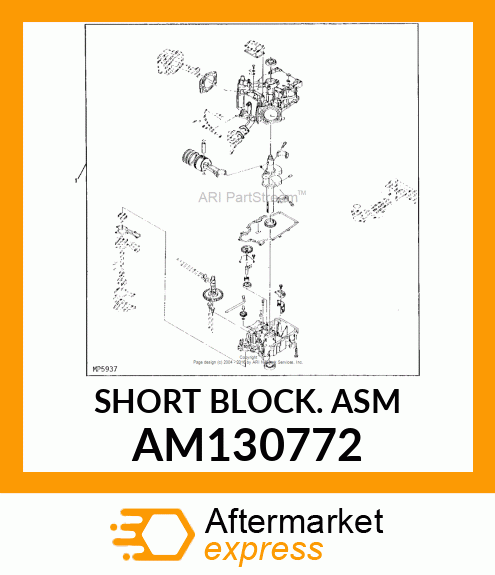 Short Block Asm AM130772