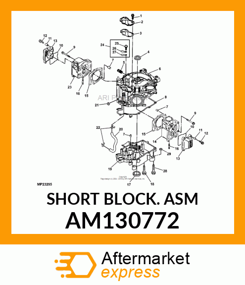 Short Block Asm AM130772