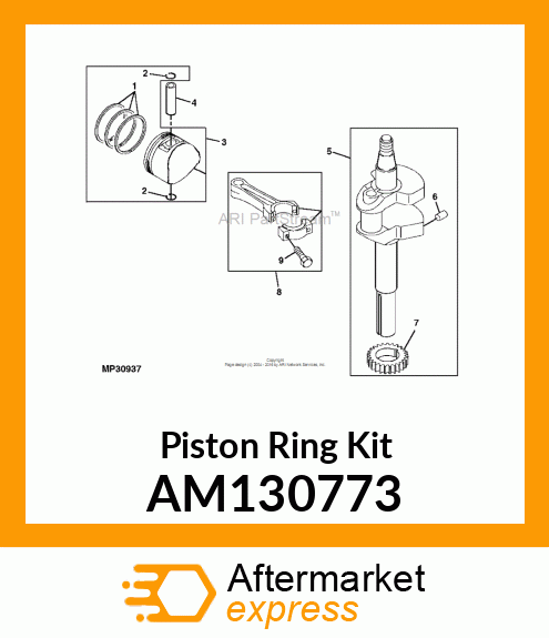 Piston Ring Kit AM130773