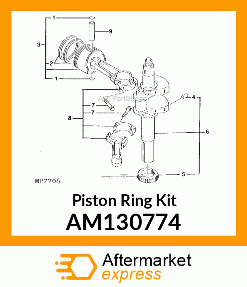 Piston Ring Kit AM130774