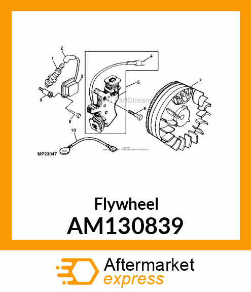 Flywheel AM130839