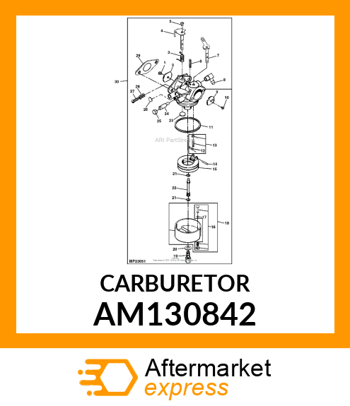 CARBURETOR AM130842