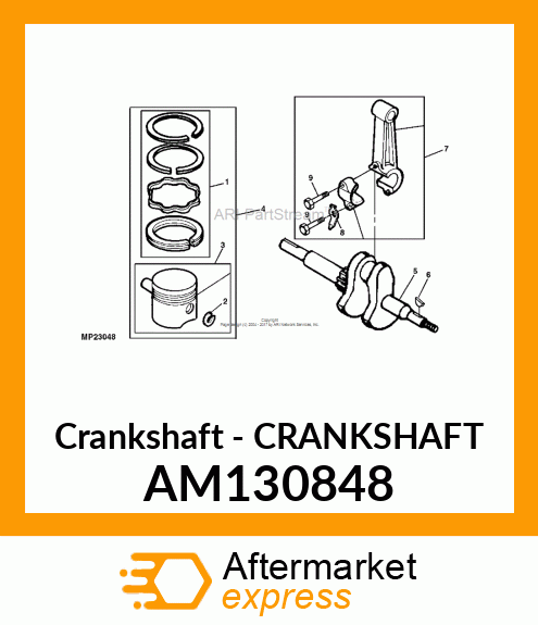 Crankshaft AM130848