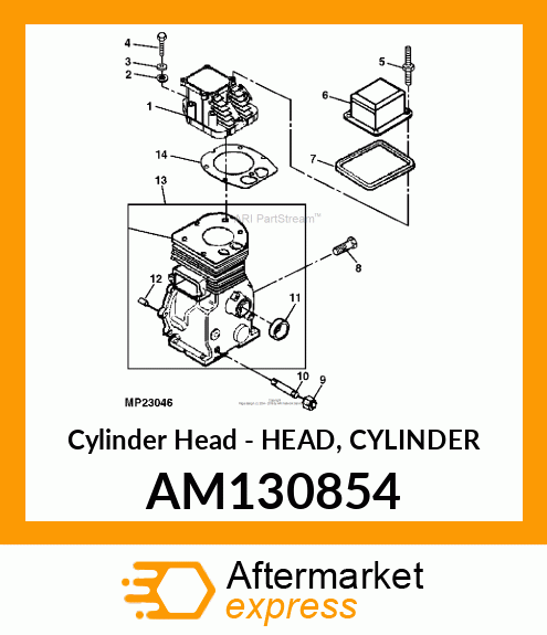 Cylinder Head AM130854