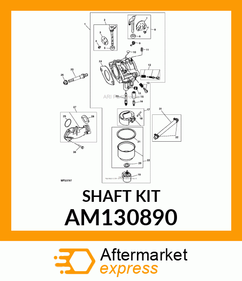 Shaft Kit AM130890