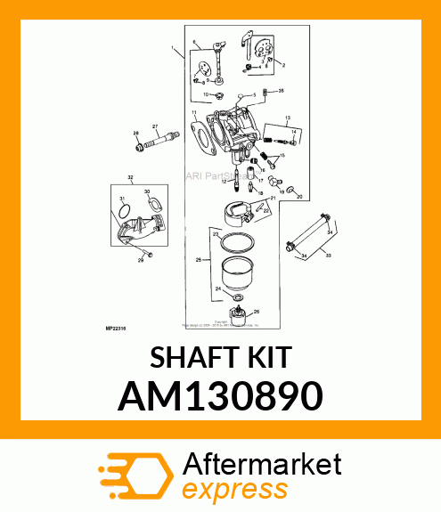 Shaft Kit AM130890