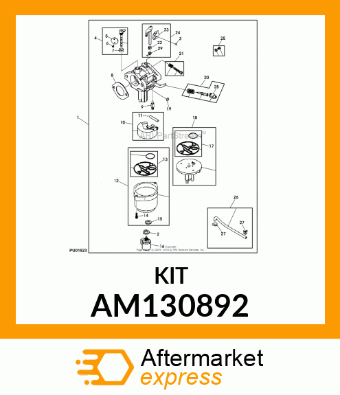 KIT, IDLE SPEED AM130892