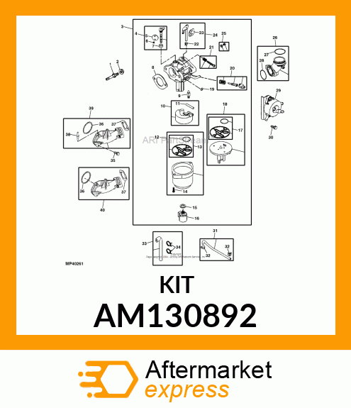 KIT, IDLE SPEED AM130892