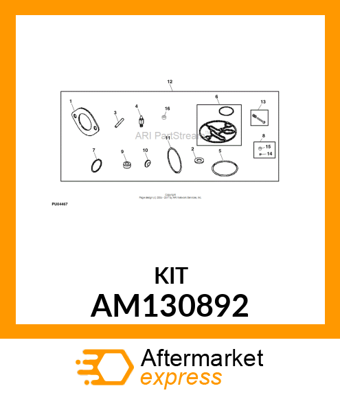 KIT, IDLE SPEED AM130892