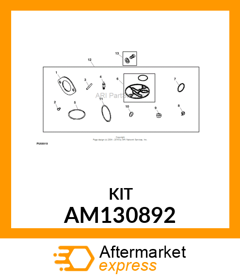 KIT, IDLE SPEED AM130892