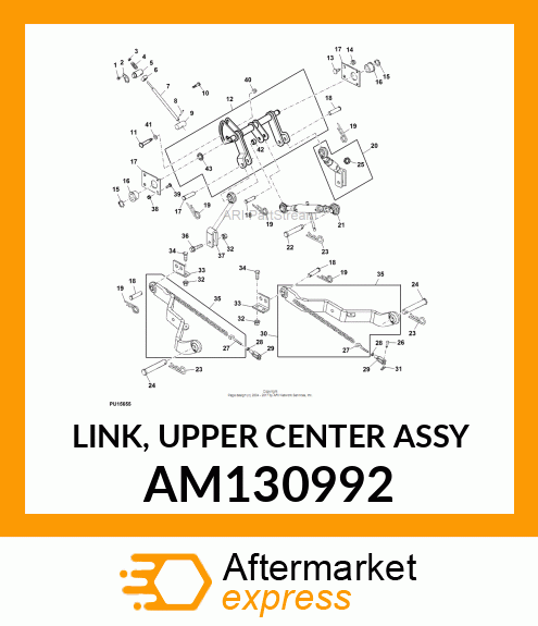 LINK, UPPER CENTER ASSY AM130992