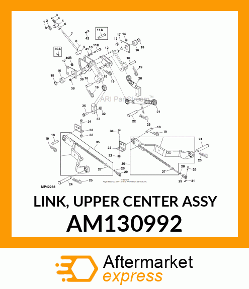 LINK, UPPER CENTER ASSY AM130992