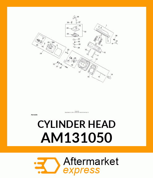 CYLINDER HEAD AM131050