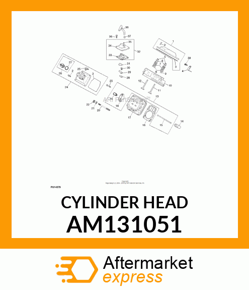 CYLINDER HEAD AM131051