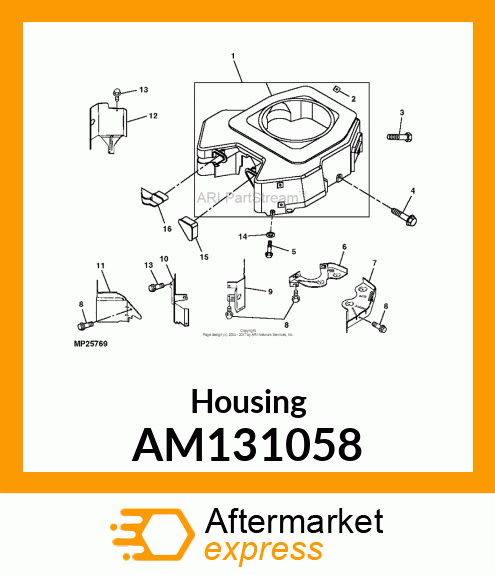Housing AM131058