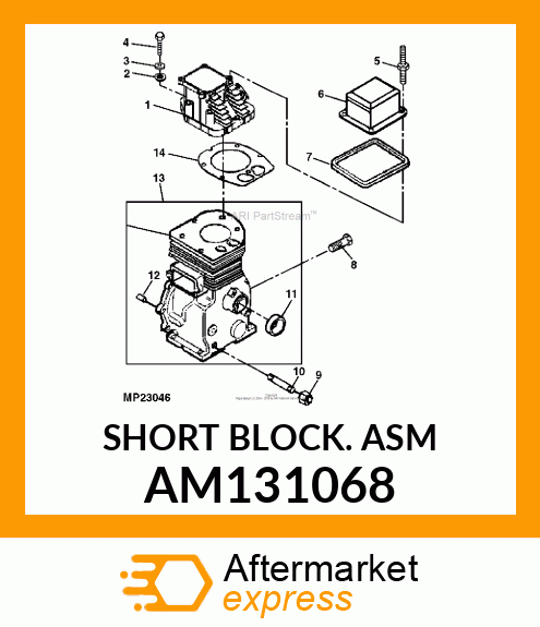 Short Block Asm AM131068