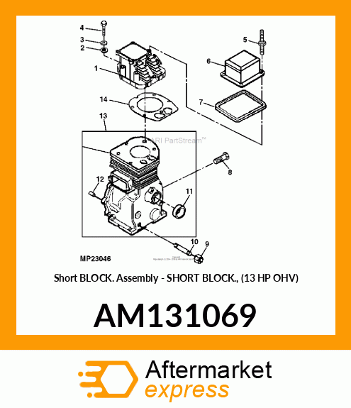 Short Block Asm AM131069